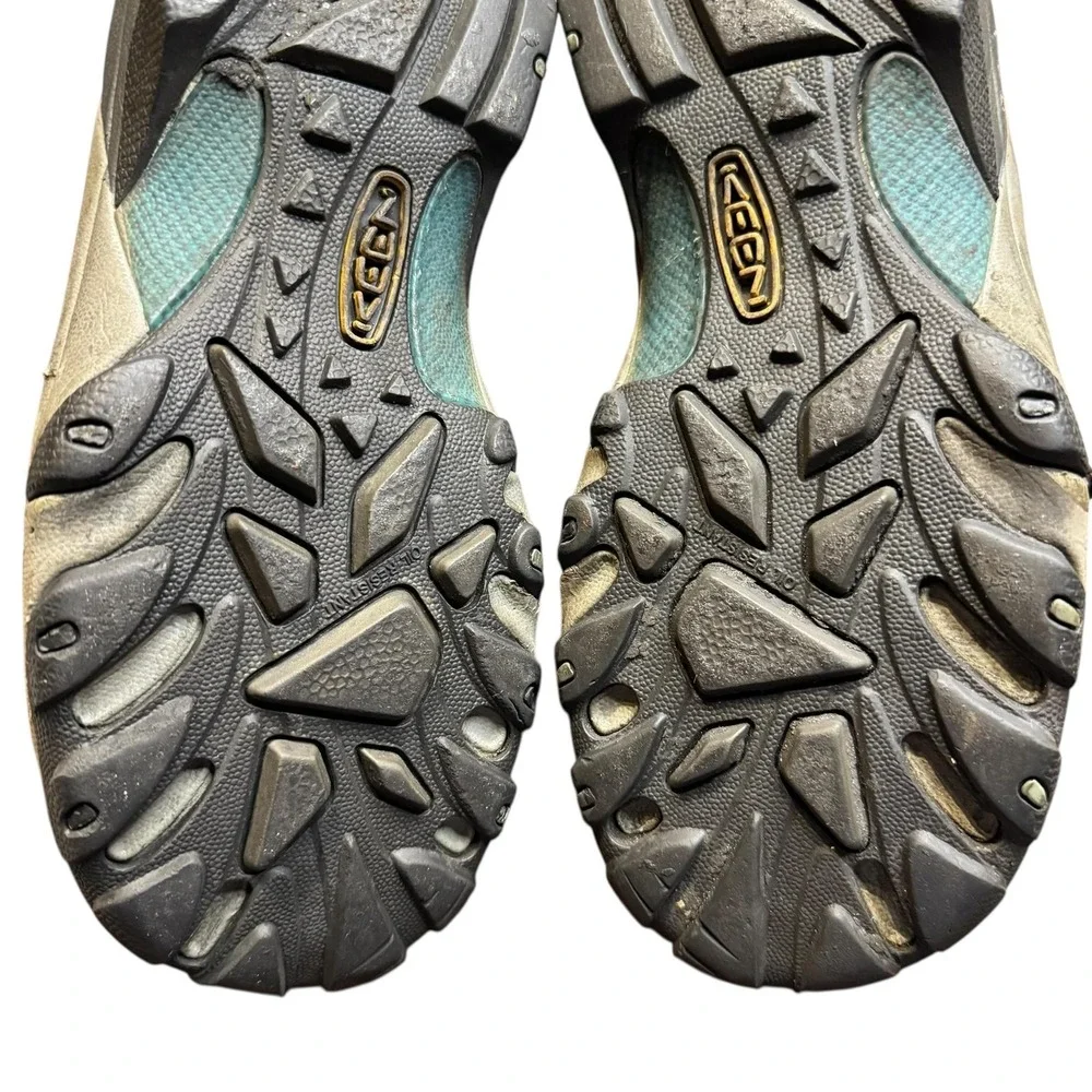 Keen Utility Flint Low Shoes Mens Size 6.5 Steel Toe Gray Black Work‎ ASTM